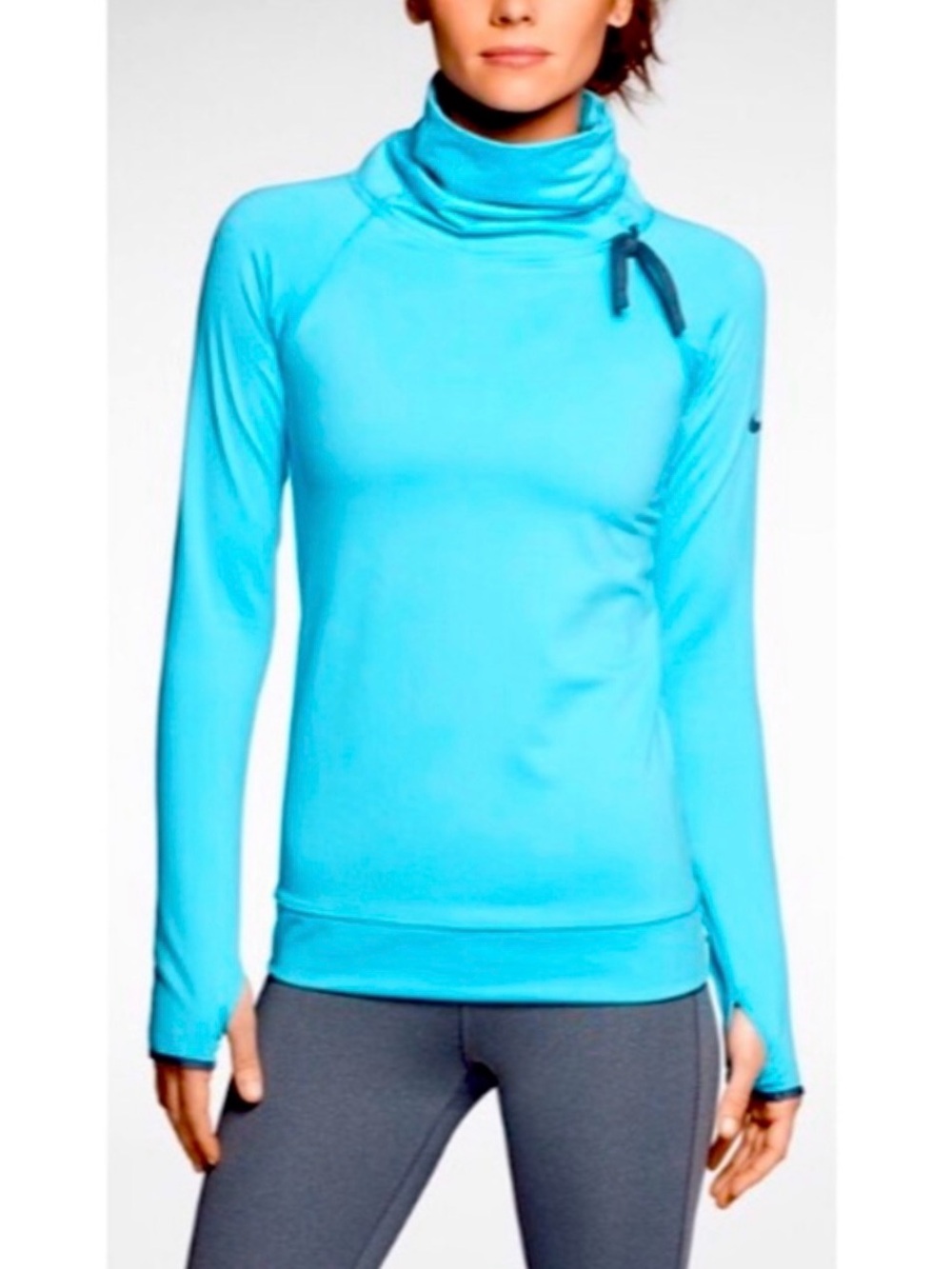 Nike Dri-Fit Long Sleeve Athletic Top Large